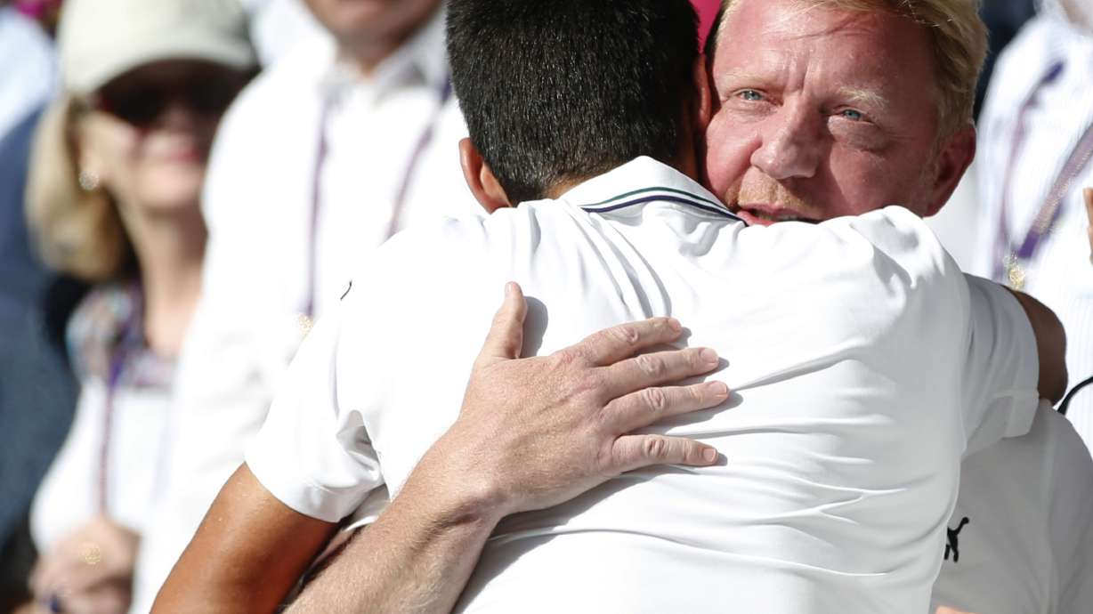 Becker tops Edberg again, this time as coaches