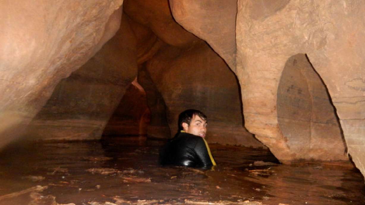 Looking for a beautiful slot canyon? Attempt The Black Hole with caution