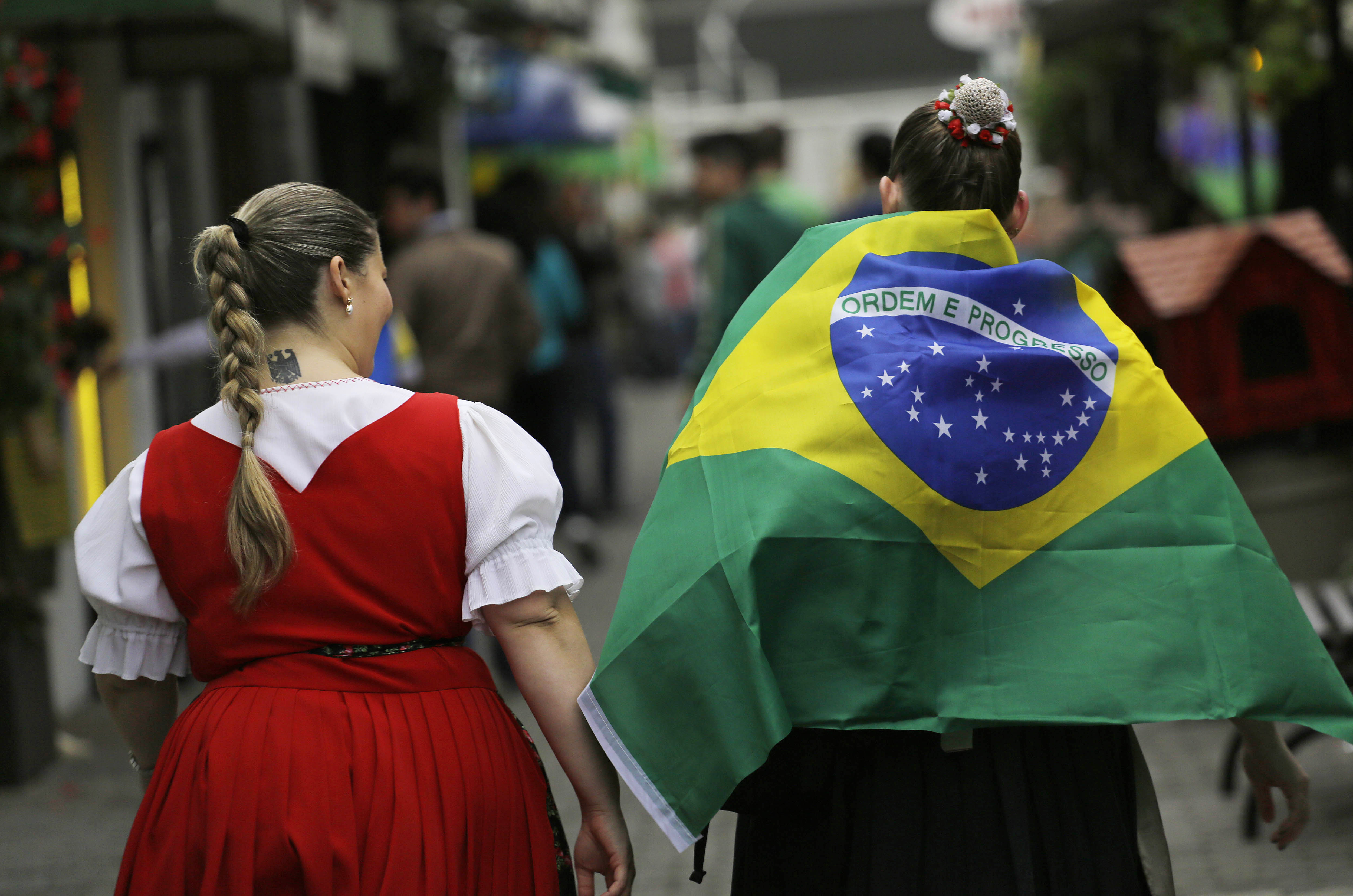 Brazil's 'German' city finds allegiances frayed