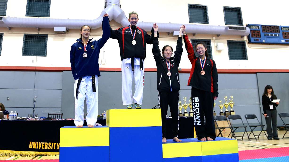 A University of Utah Taekwondo fighter is no longer “kicking and screaming.”