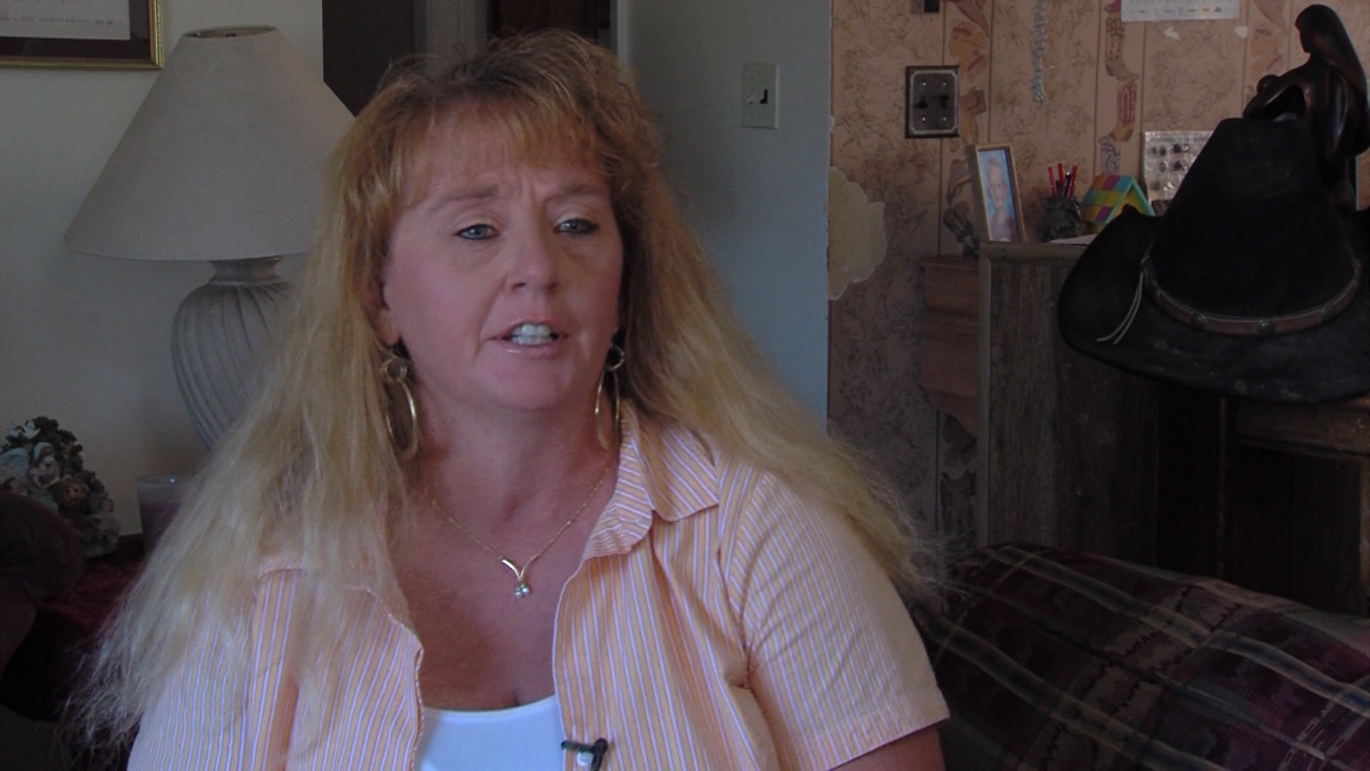 Michelle Huggins says her ex-husband has always been fascinated 
with explosives.