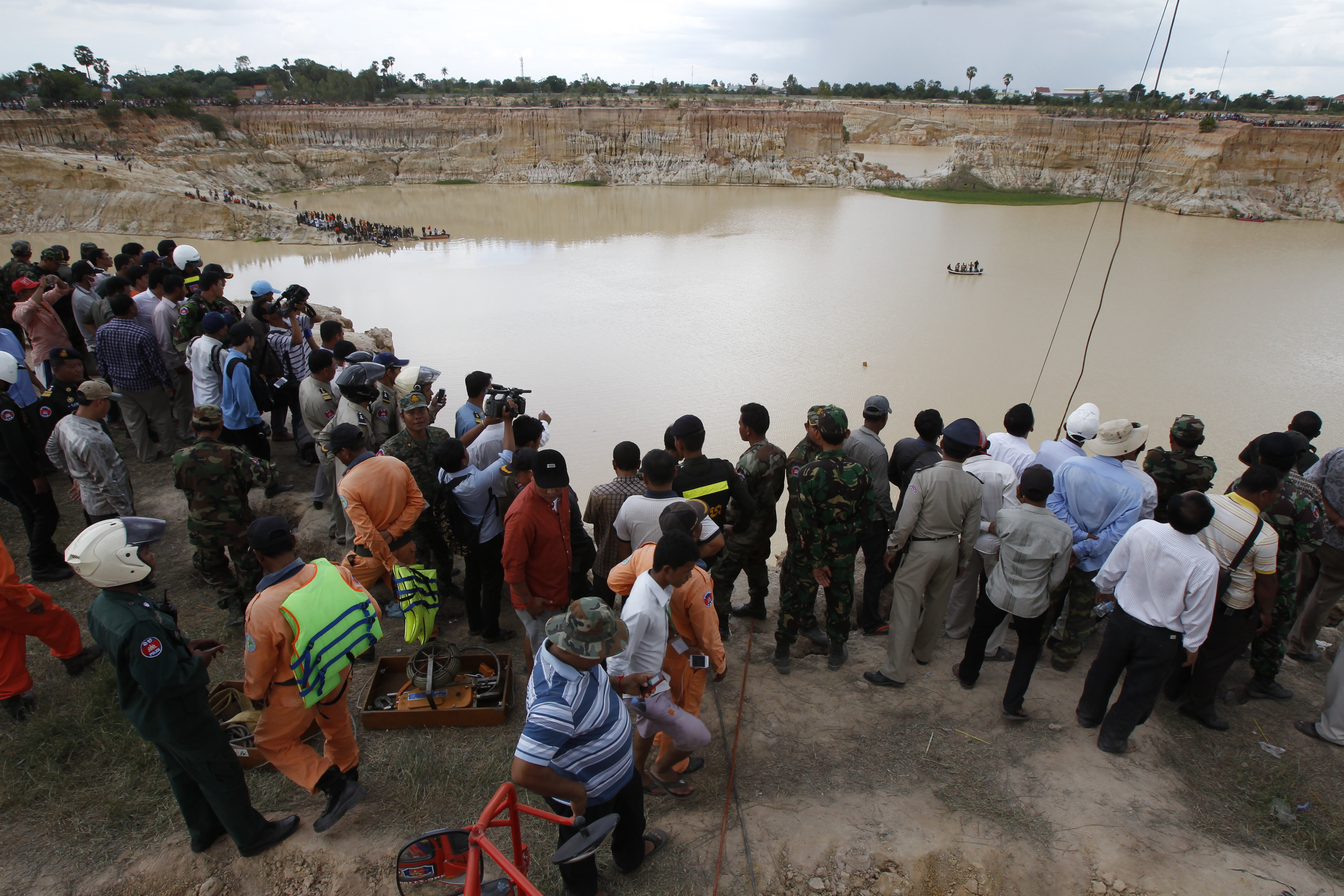 Copter crash kills 2 Cambodian military generals
