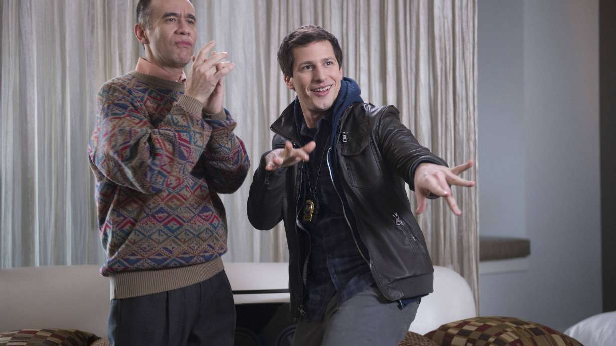 'Nine-Nine' cast has fun with Q&A stenographer