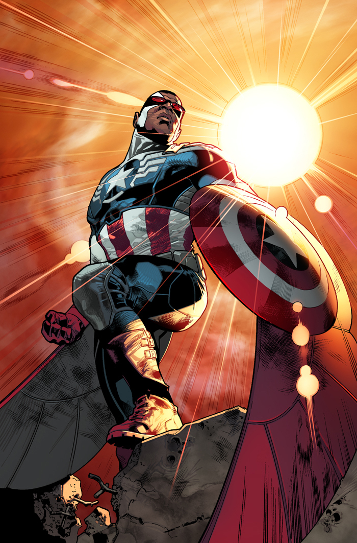 Marvel unveils black Captain America
