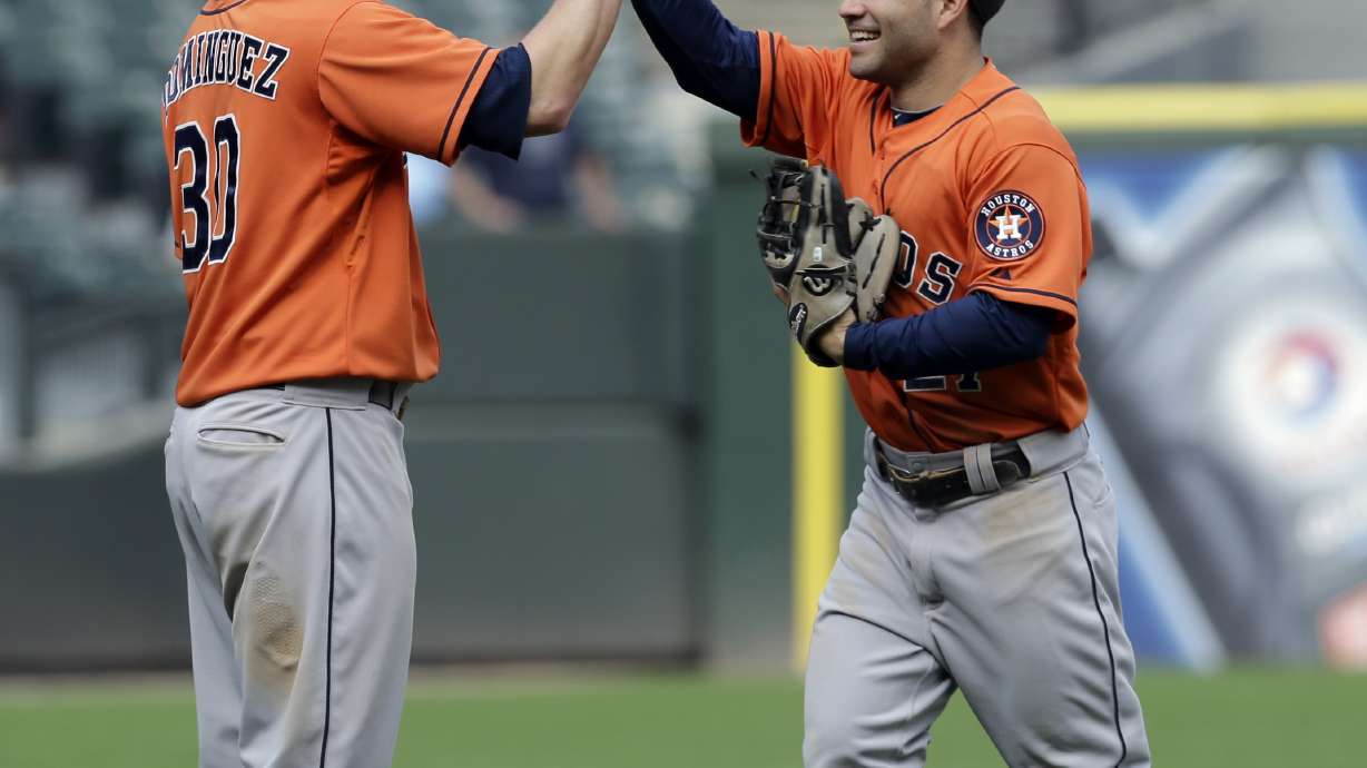 Dominguez has 4 RBIs; Astros beat White Sox 11-7