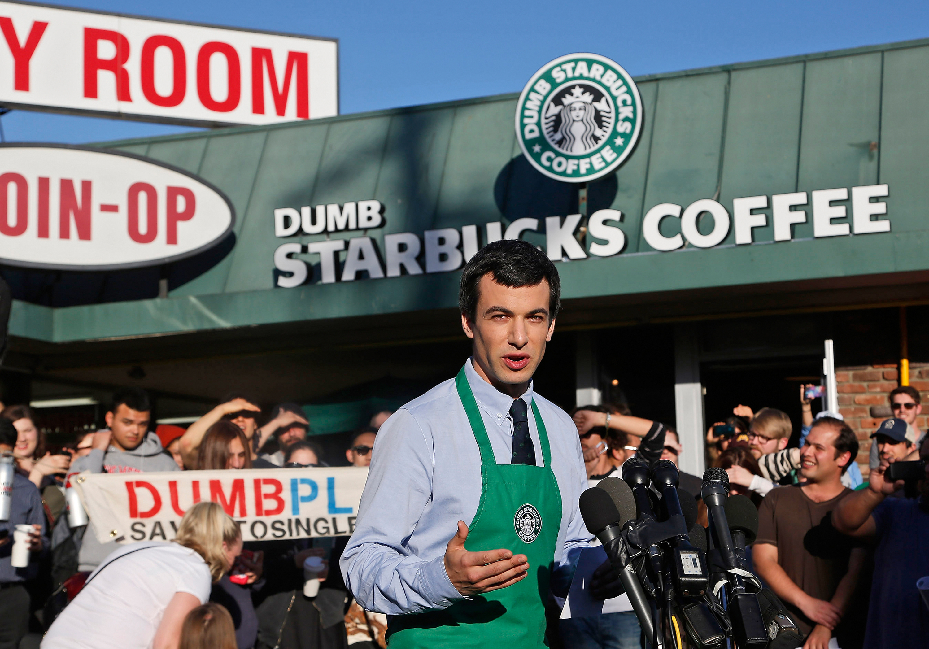Dumb Starbucks explained on Comedy Central show