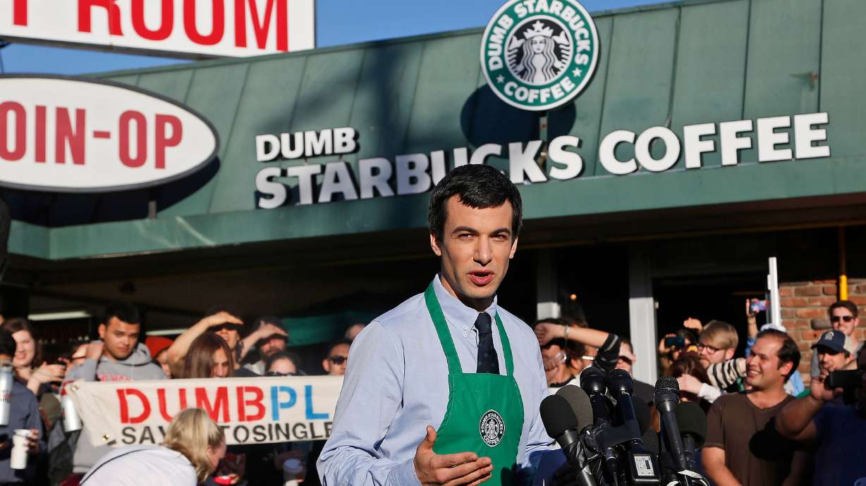 Dumb Starbucks explained on Comedy Central show