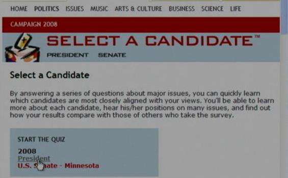 Online Test Designed to Help You Choose a Candidate