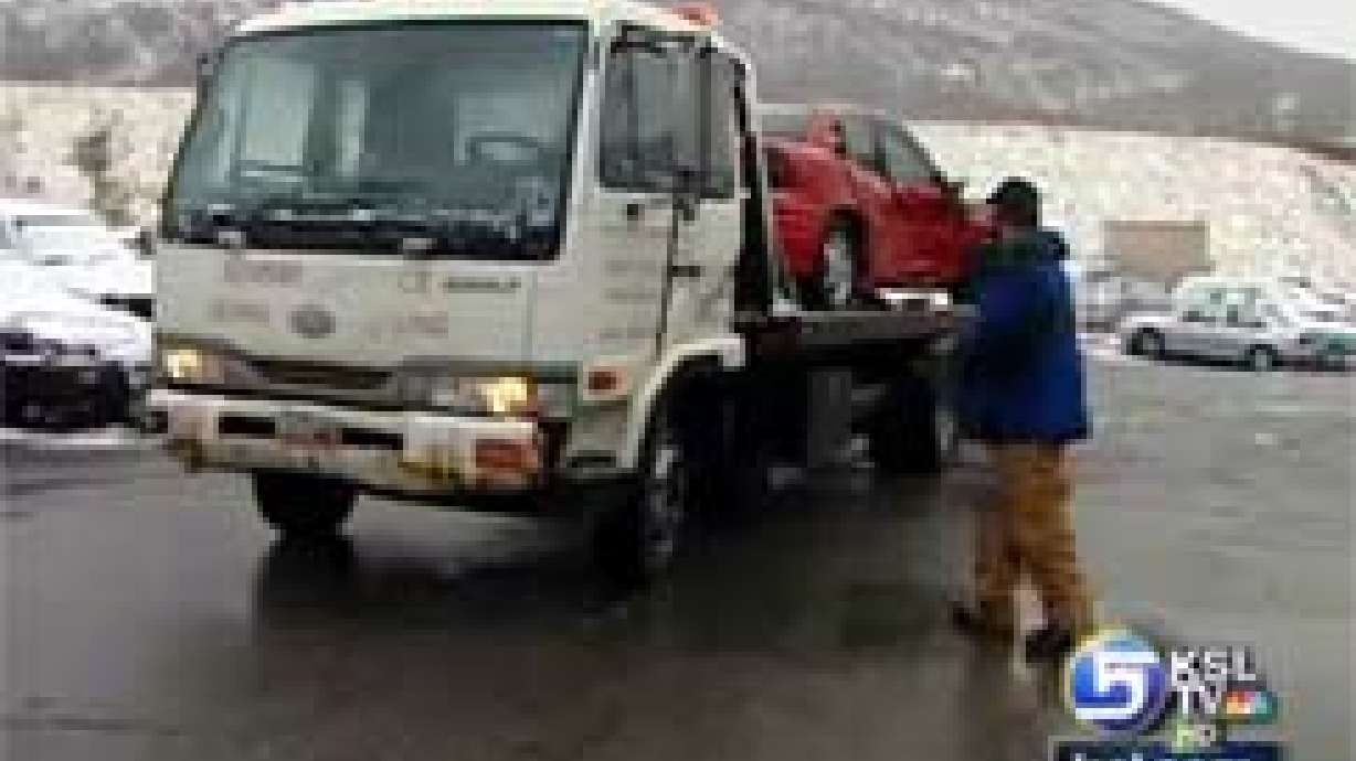 Wintery Weather Hits Mountains