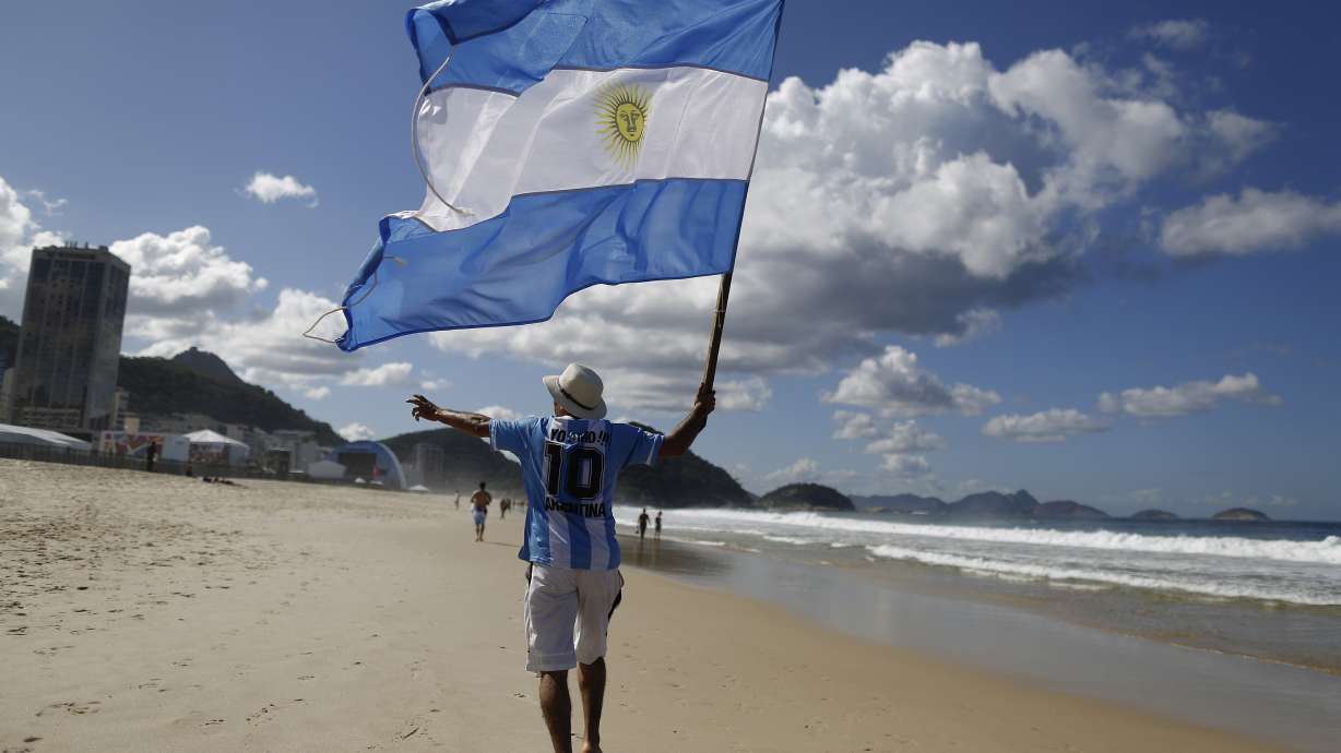 World Cup over, but some Argentines won't go home