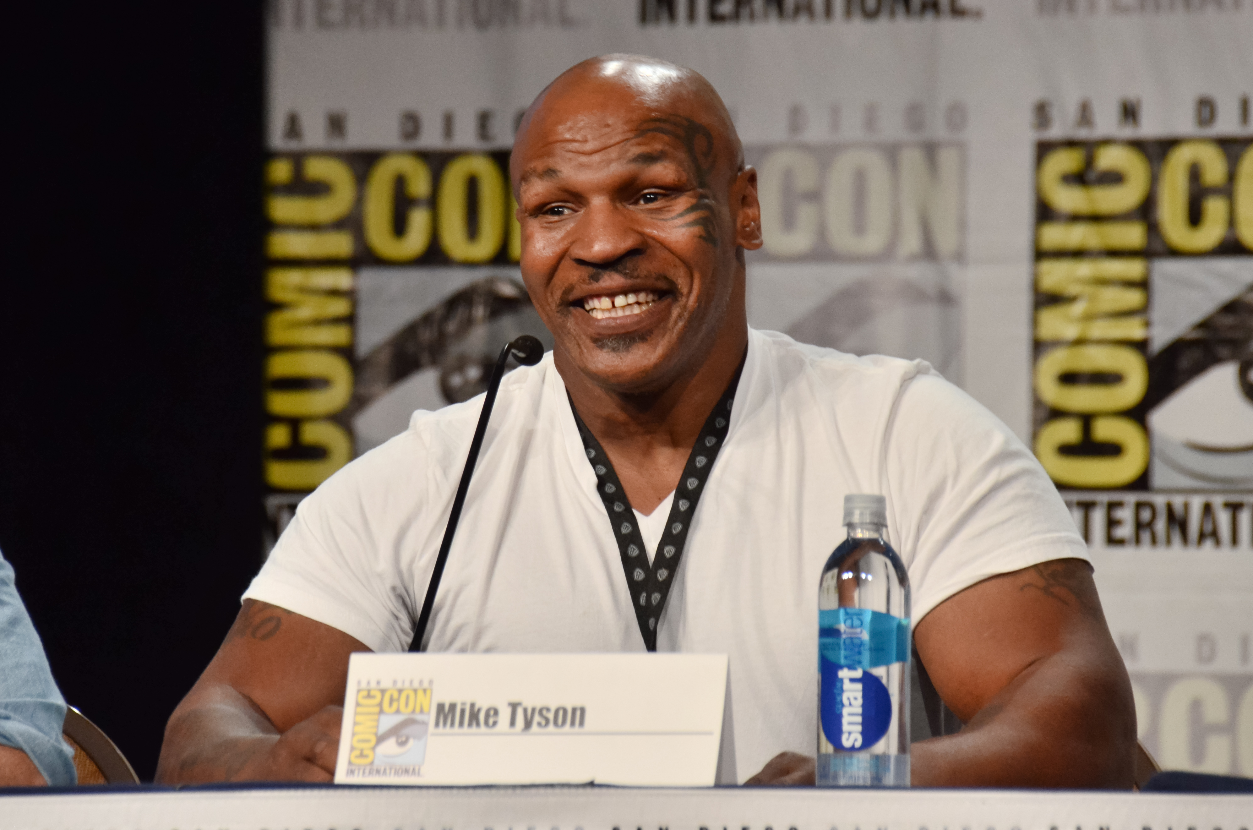 Mike Tyson gets a standing ovation at Comic-Con