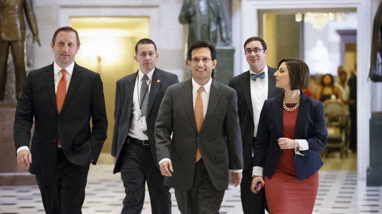 Eric Cantor steps down as House majority leader