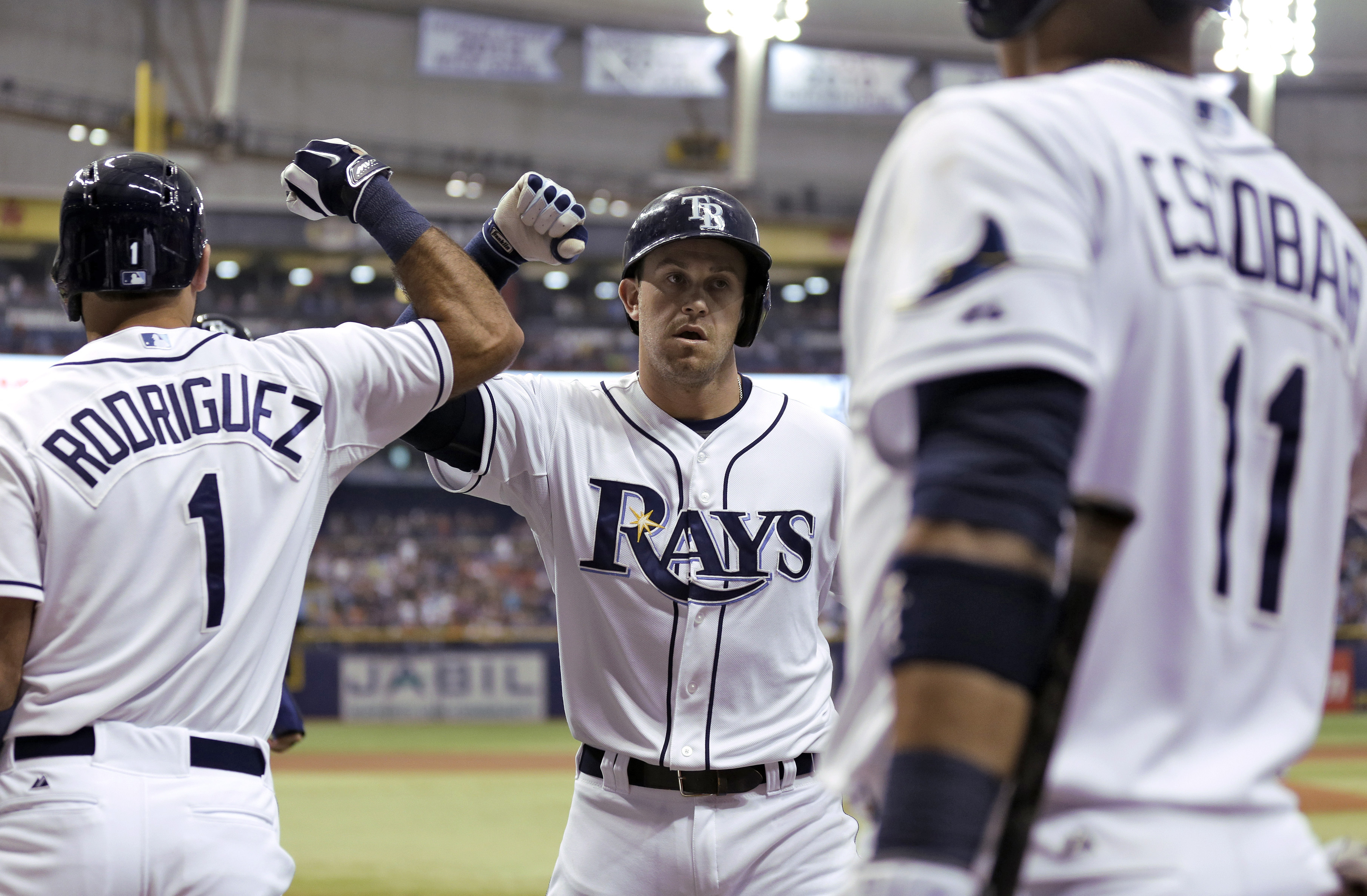 Rays get to Wilson early in Angels' 10-3 loss