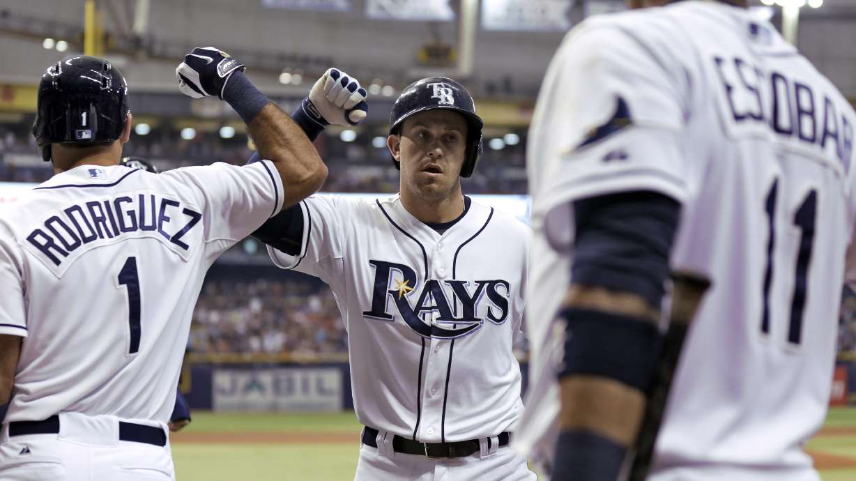 Rays get to Wilson early in Angels' 10-3 loss