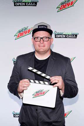 Nathan Balli winner of the Green Label Studios: Open Call contest. (Photo: Simon Landon)