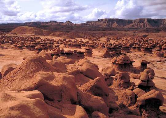 An overview of Goblin Valley State Park. Tourists from all over the world come to visit Utah's state and national parks. Before the summer ends, make a visit to one of the state's nearly 50 parks. (Photo: Utah State Parks)