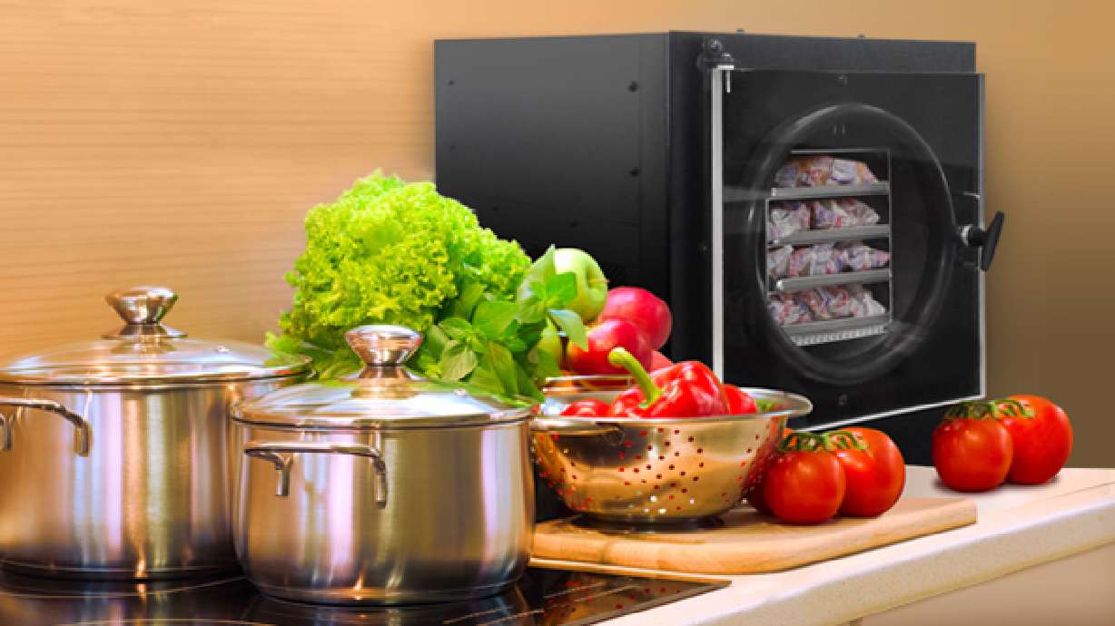 Utah man's invention allows you to store fruit and vegetables from your garden for 25 years