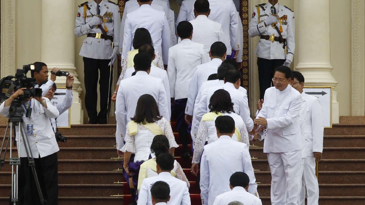 Cambodian opposition MPs sworn in, ending boycott