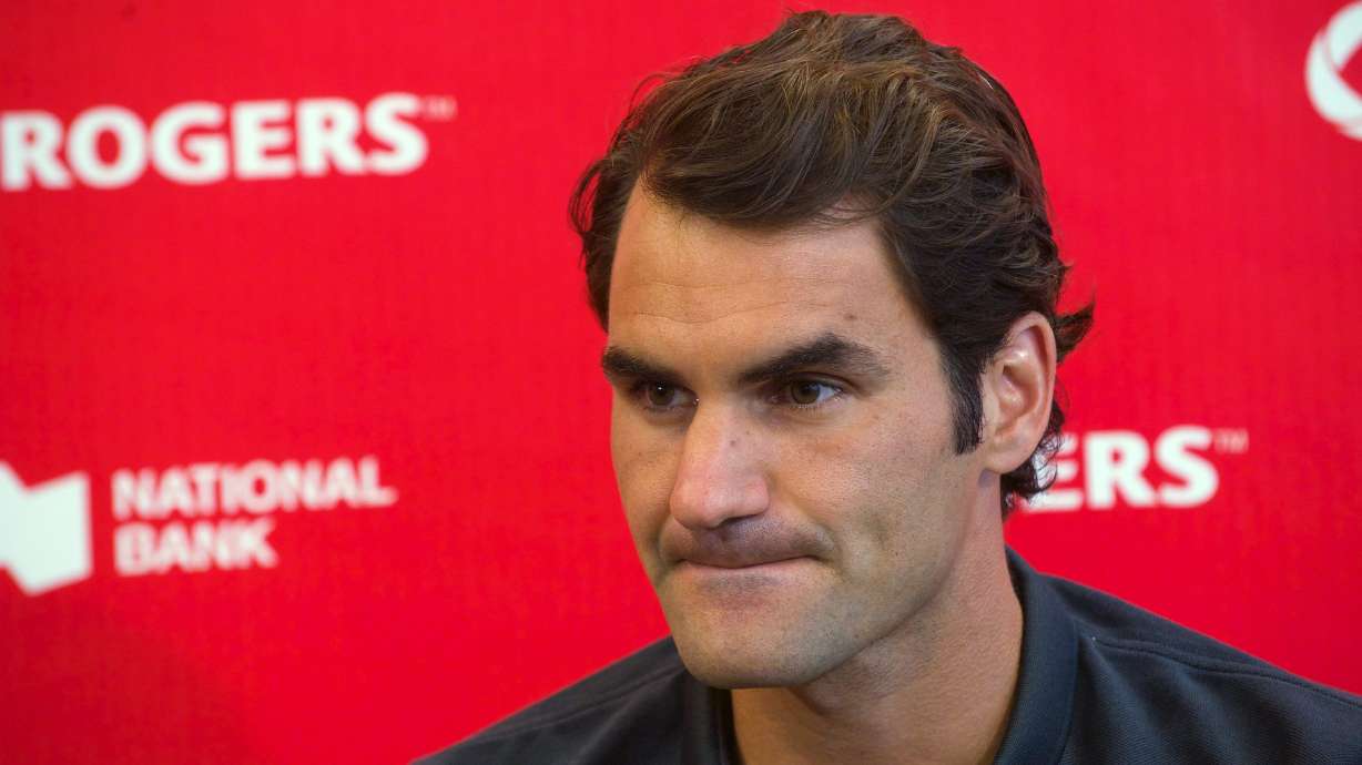 A 'laid-back' Roger Federer tunes up for US Open