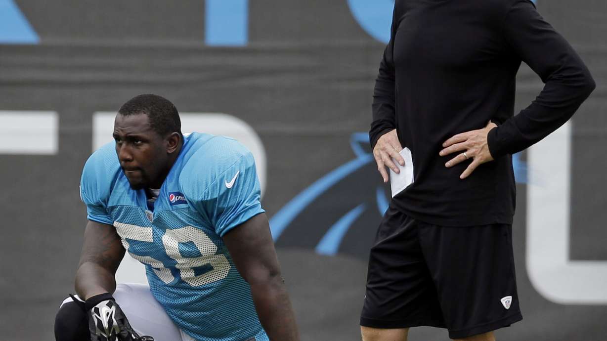 Panthers LB Davis looks to bounce back from snub