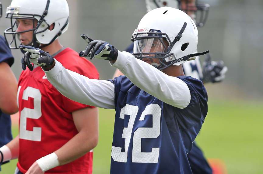 Aggies finish strong in first day of 'organized' fall camp