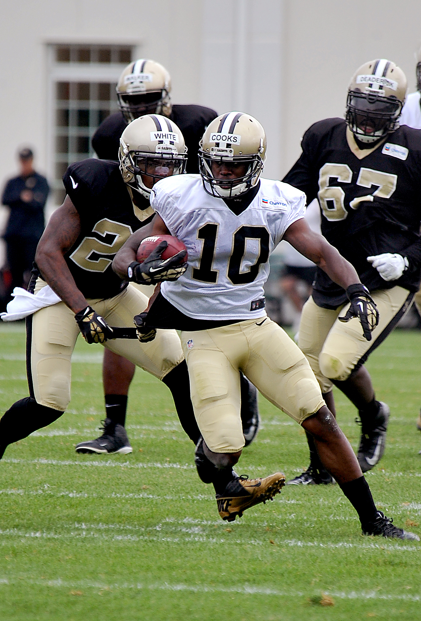 Cooks' progress in camp promising for Saints