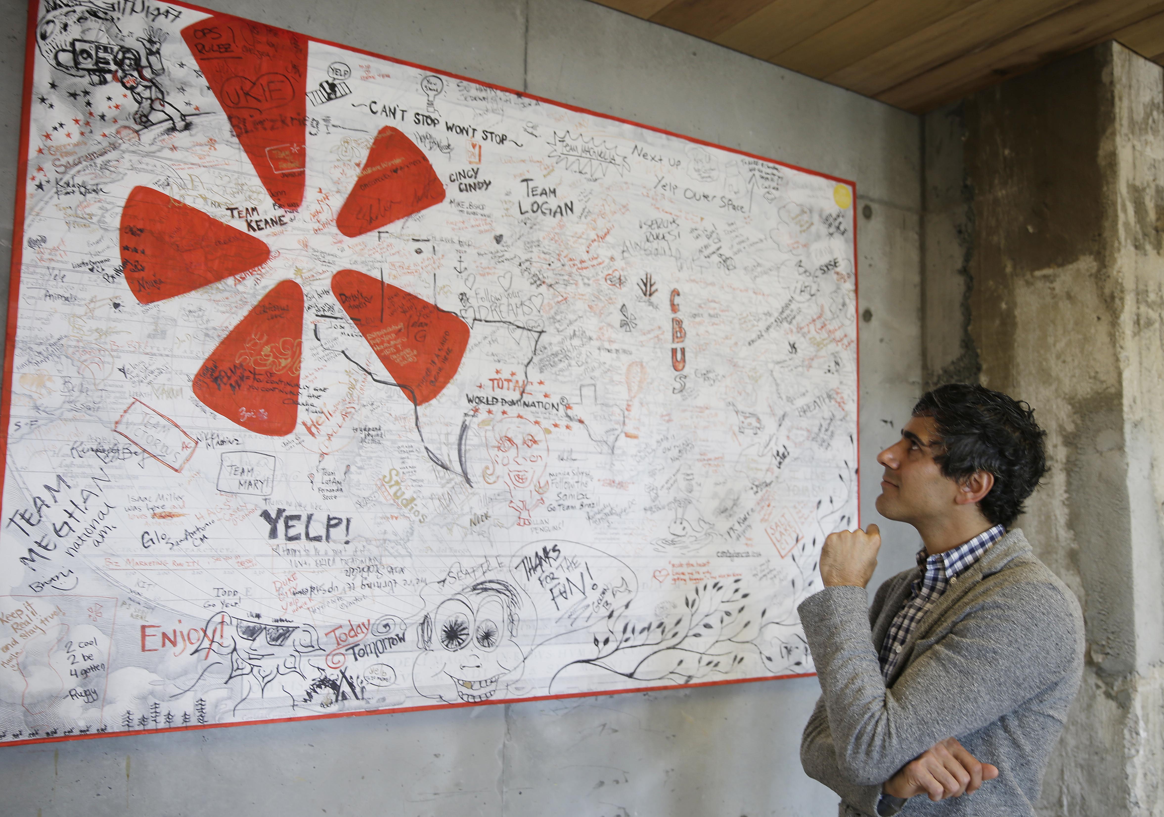 Yelp CEO reviews his own business after 10 years