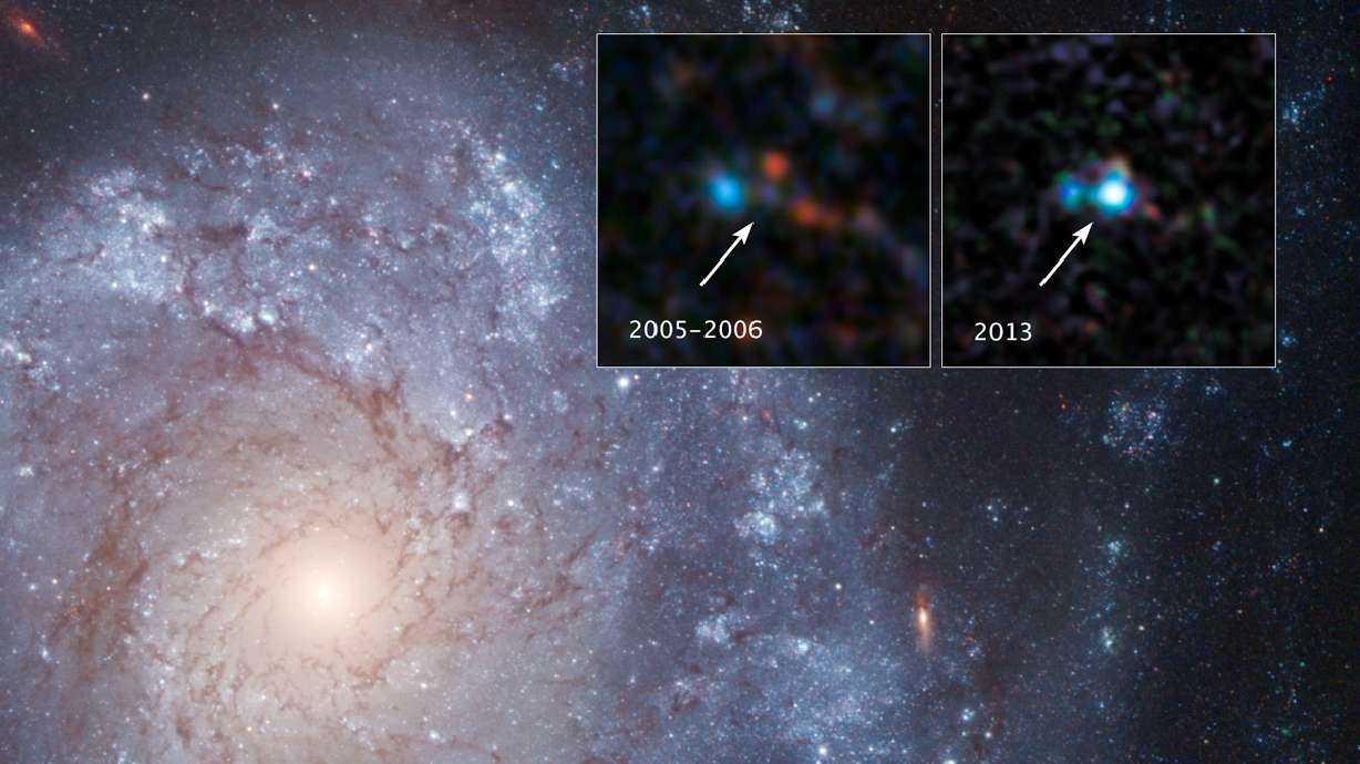 Supernova spawns ‘zombie star’
