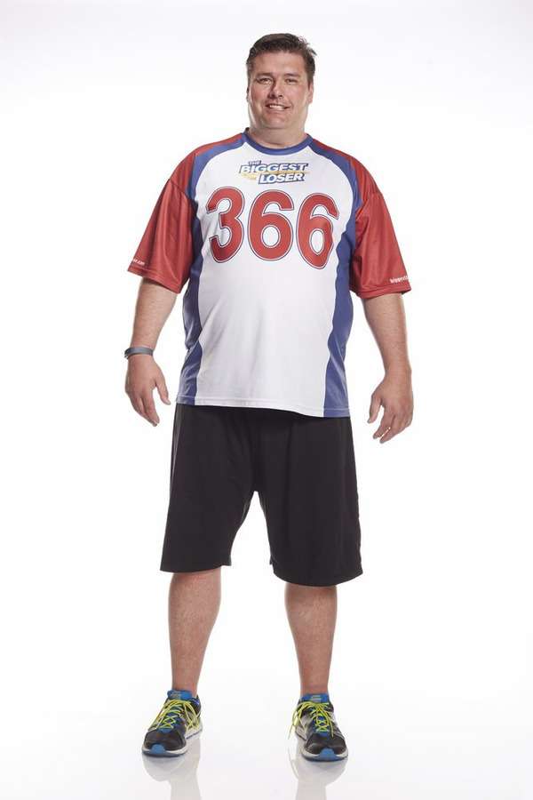 Scott Mitchell at the first weigh-in for "The Biggest Loser: Glory Days." (Courtesy Photo: Trae Patton/NBC)