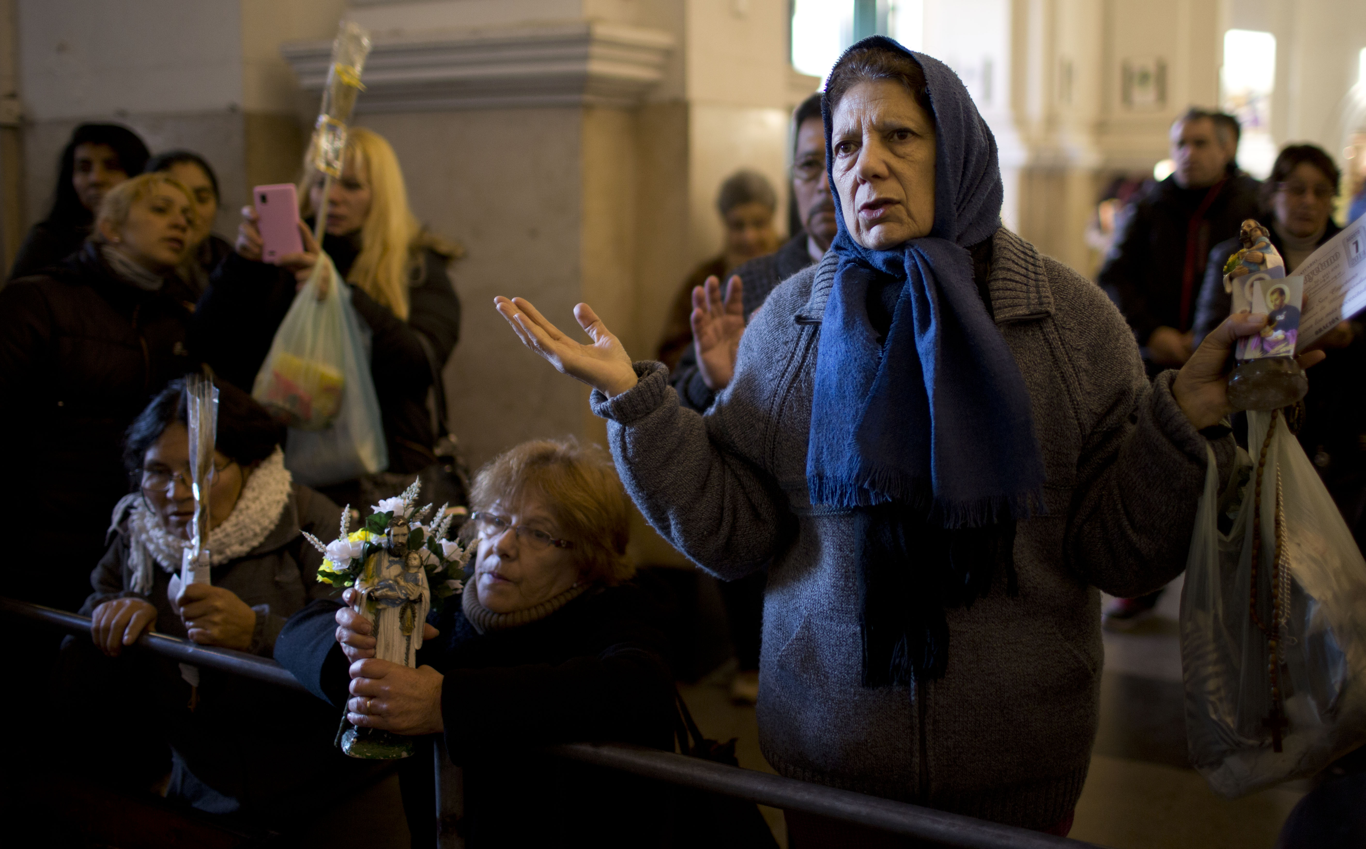 Argentina Catholics celebrate patron saint of work