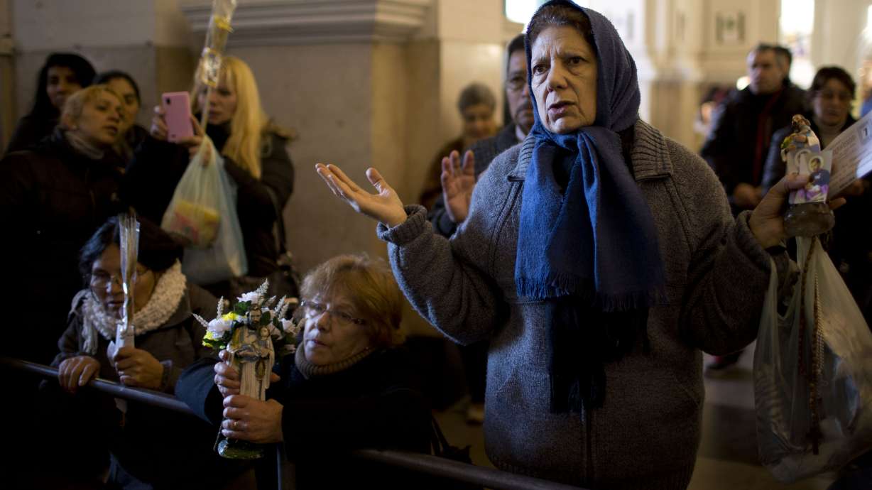Argentina Catholics celebrate patron saint of work