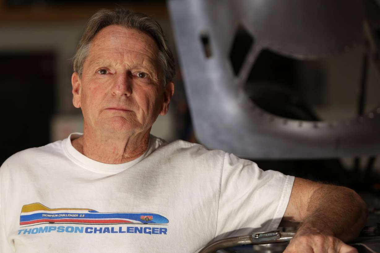 Danny Thompson is trying to become the fastest driver of a piston-engine car, just like his dad, Mickey Thompson.