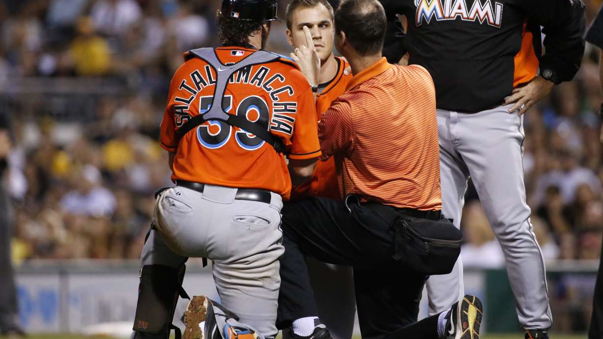 Marlins' Jennings released from hospital
