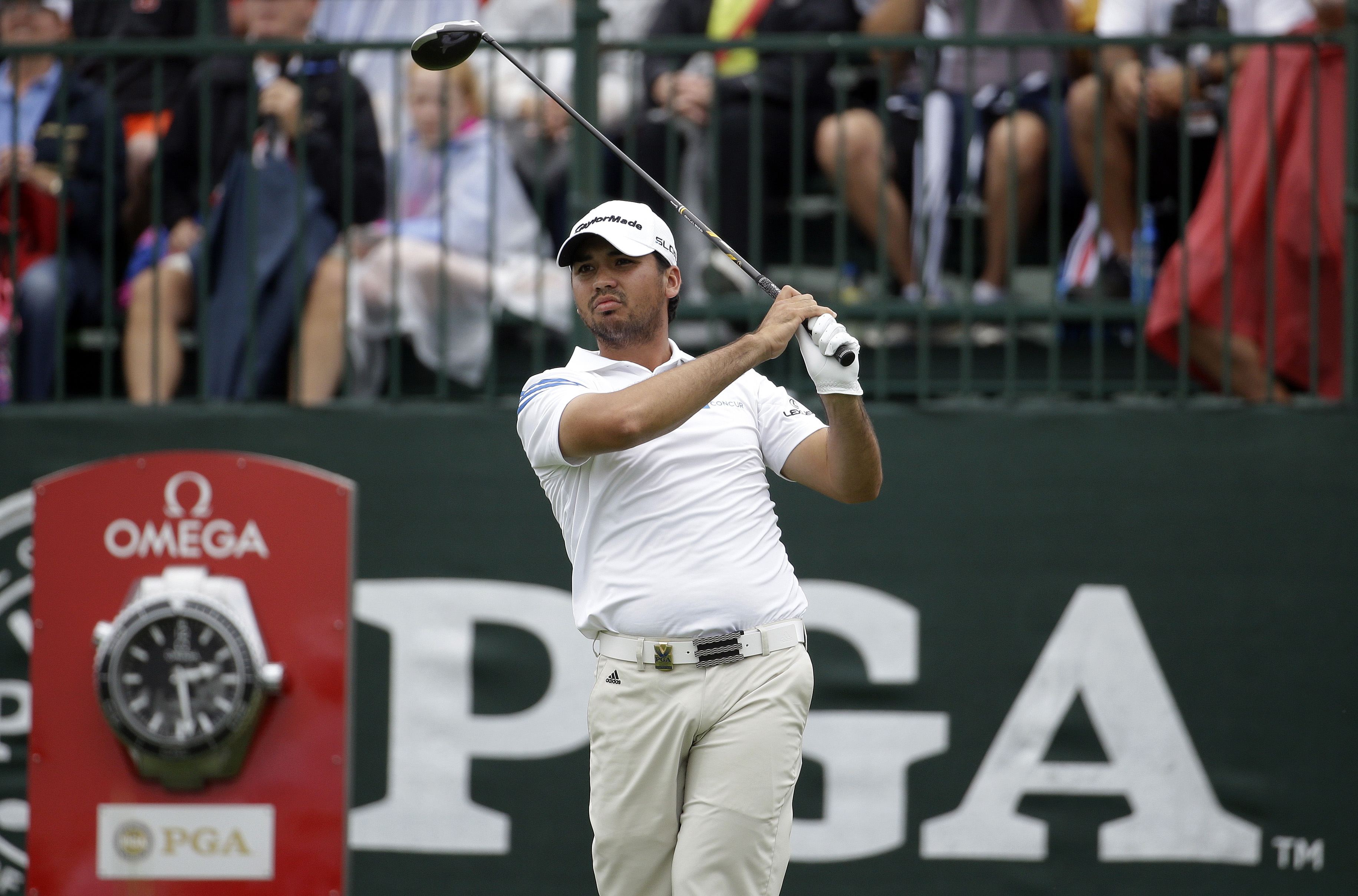 Jason Day surprises himself with 65 at PGA