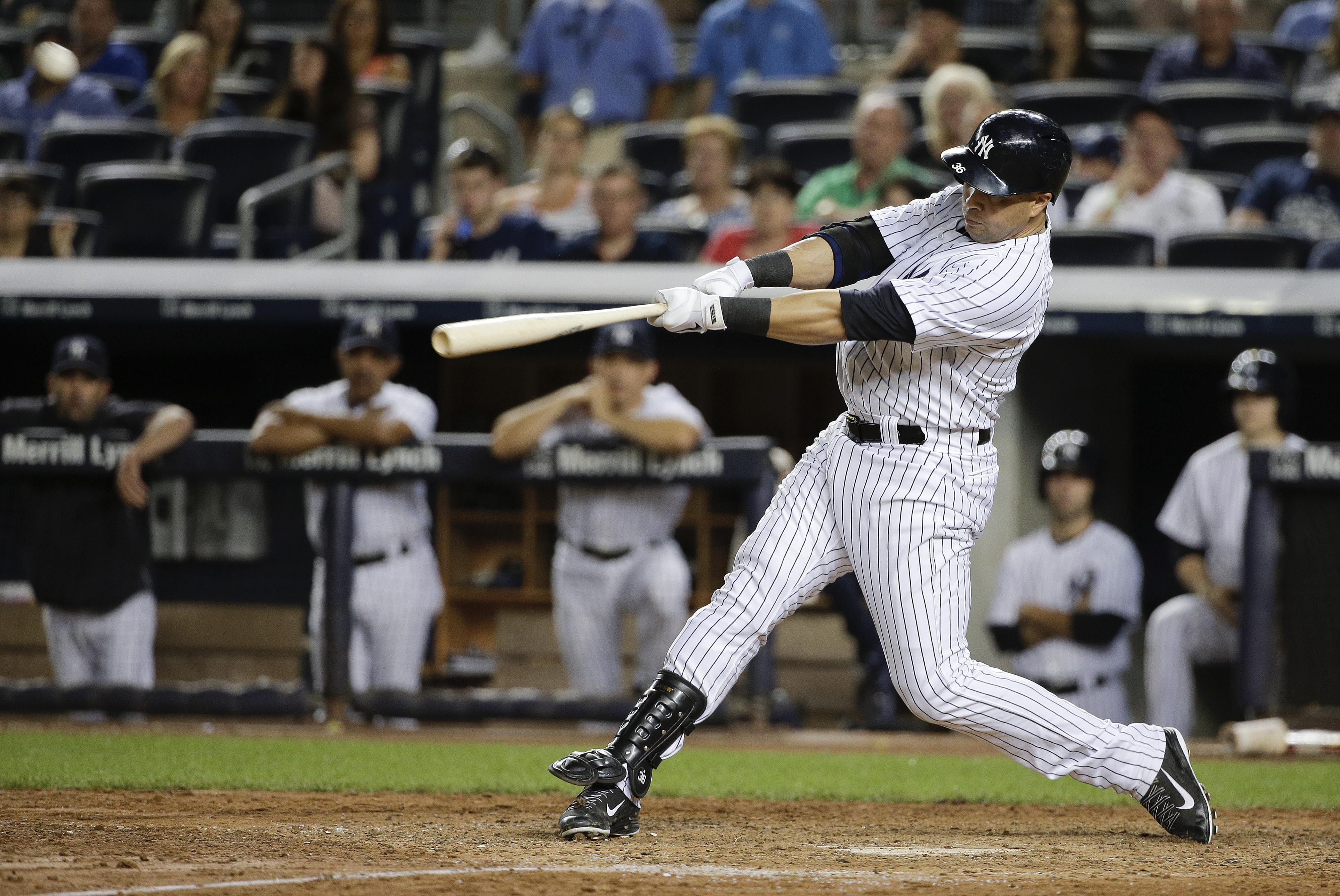 Beltran hits grand slam, Rogers solid for Yankees