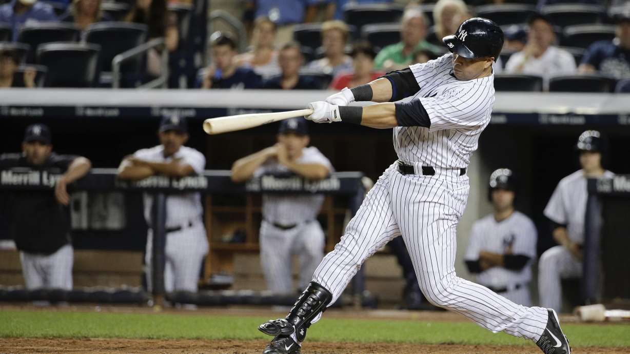 Beltran hits grand slam, Rogers solid for Yankees