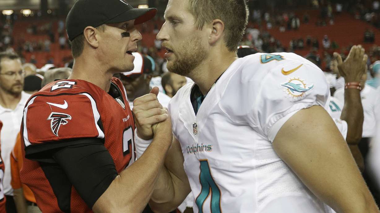 Rookie QB Lobato, Dolphins fall to Falcons 16-10