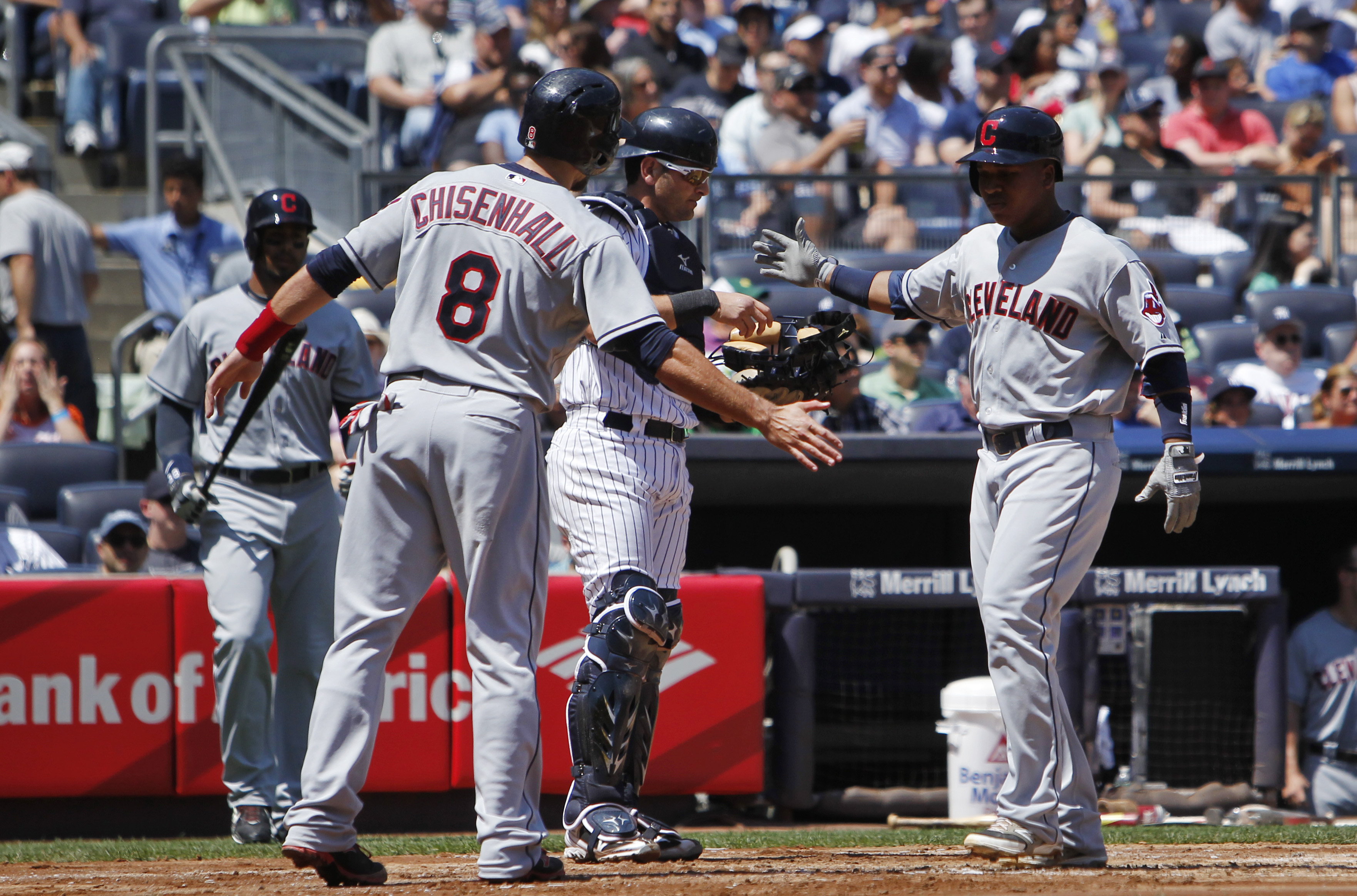 Kluber shuts down Yankees 3-0