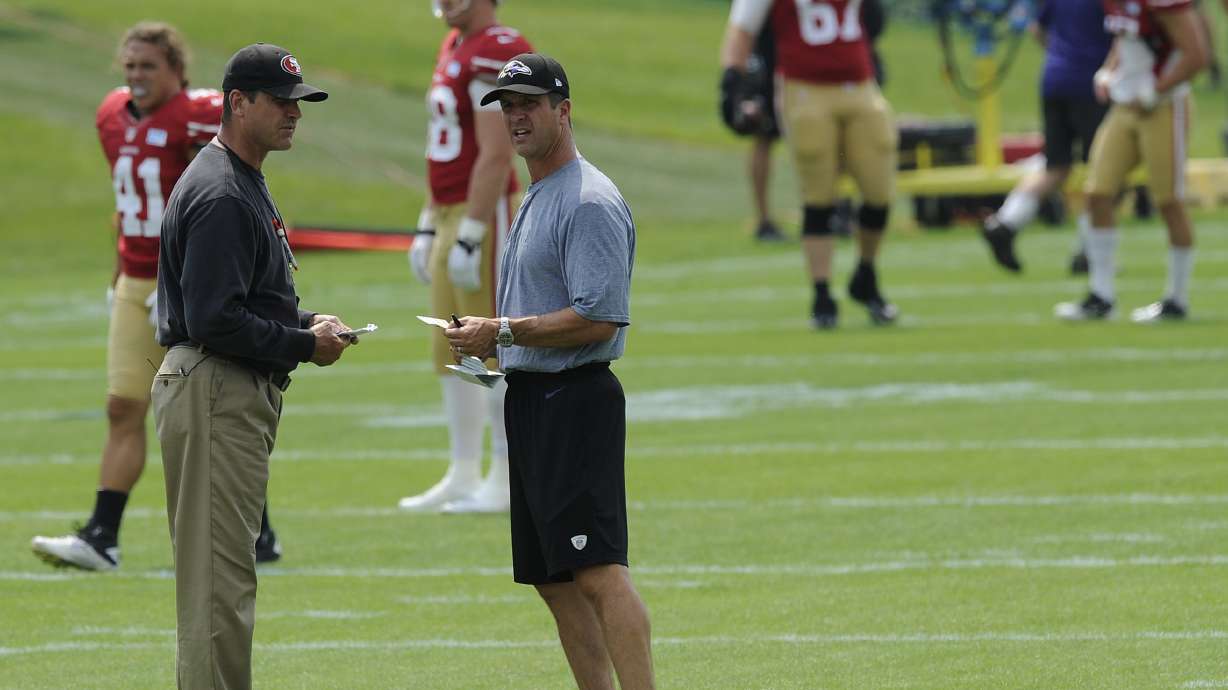 49ers, Ravens play it safe in joint practice