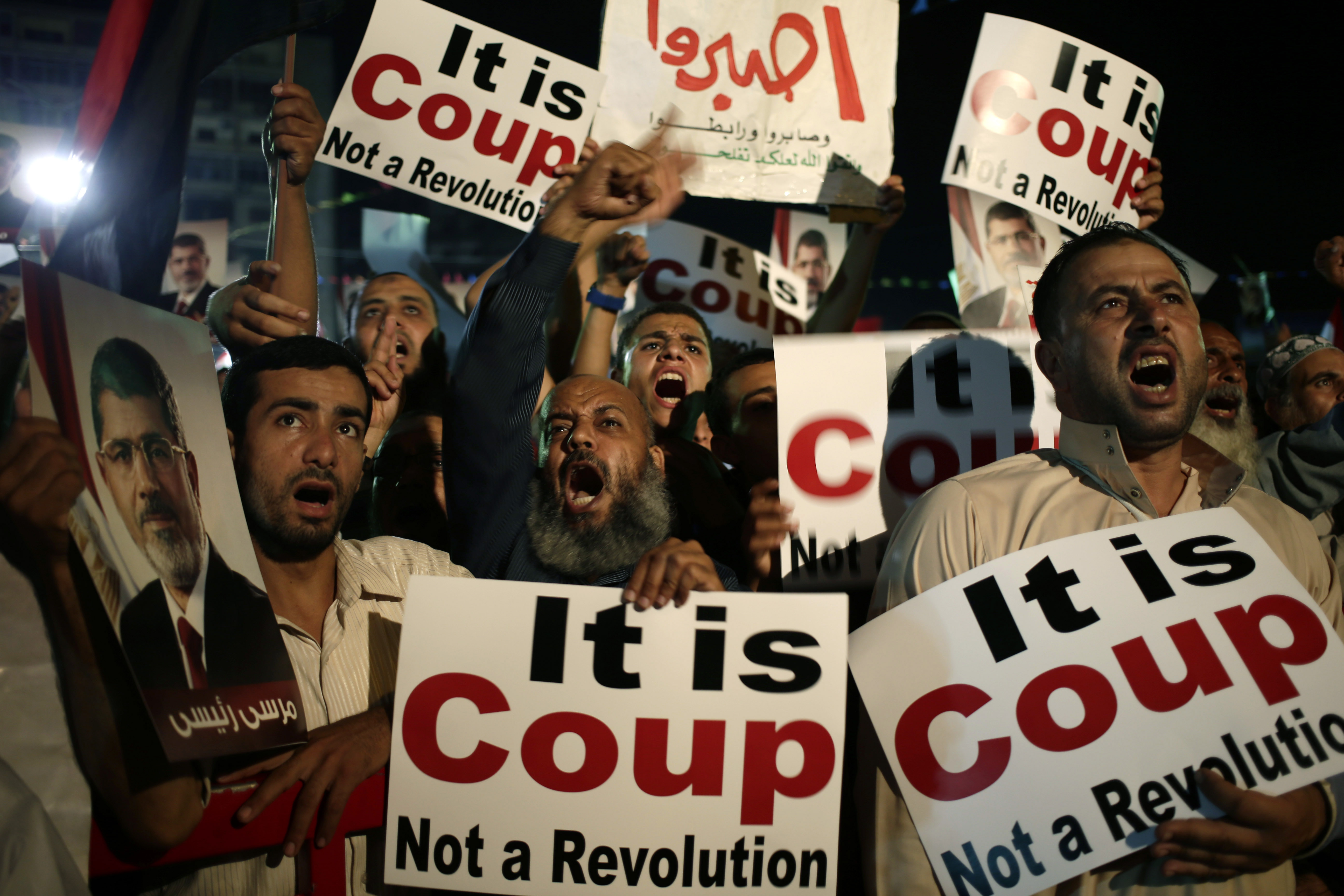 A year later, protest's bloody end divides Egypt