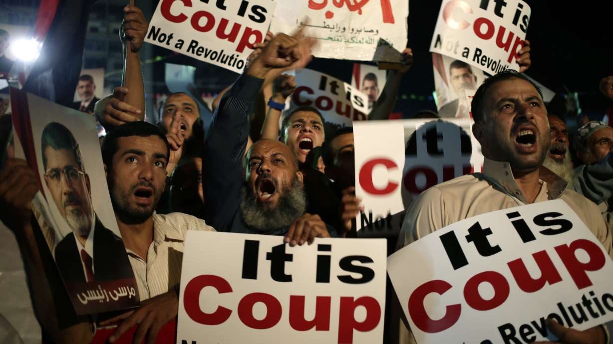 A year later, protest's bloody end divides Egypt