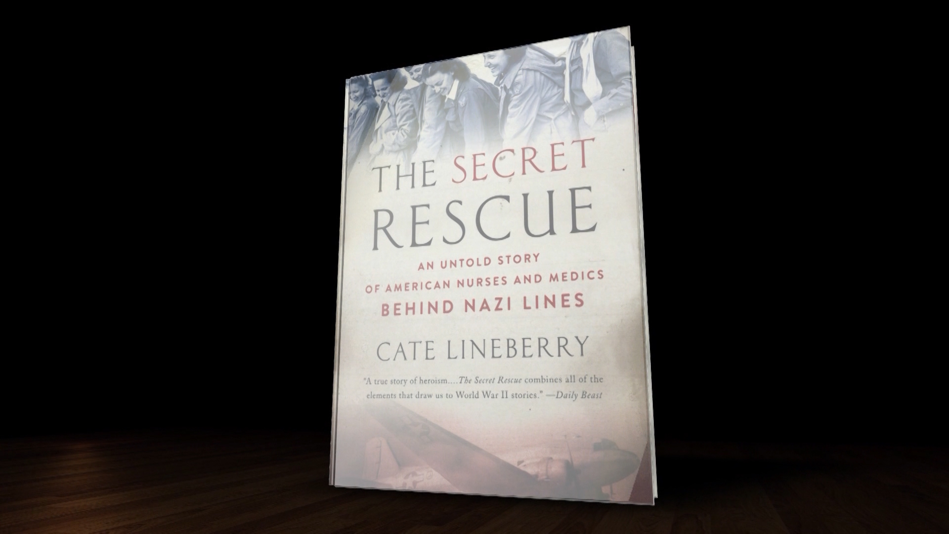 "The Secret Rescue" details the story of 13 American nurses and 13 medics on a flight to Bari, Italy when they were forced to crash-land in Nazi-occupied Albania.