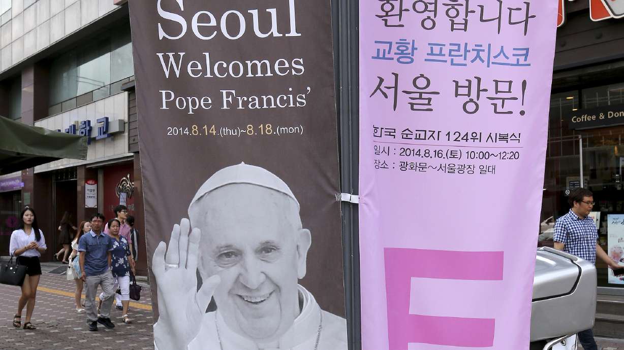 Pope kicks off Asia missionary boost in SKorea