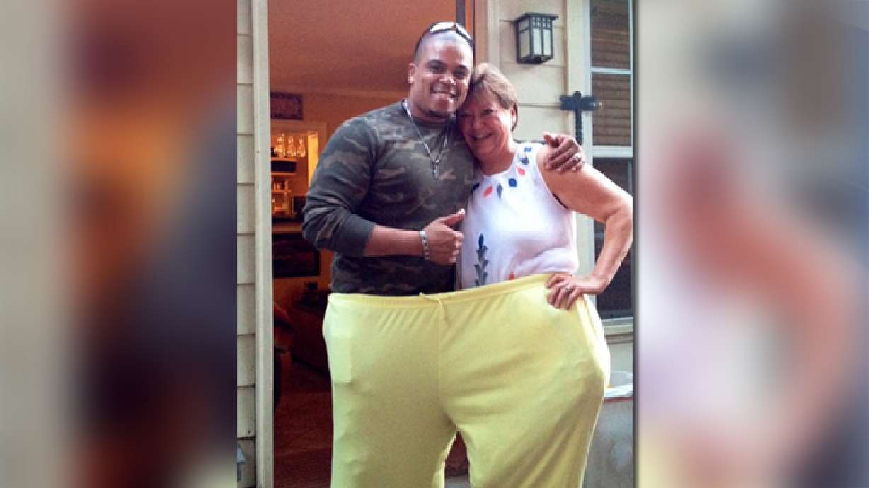 Determined not to fail, retired teacher loses 250 pounds