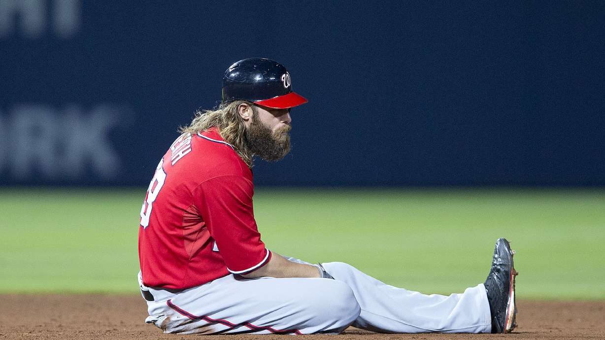Nationals' Jayson Werth (shoulder) out of lineup