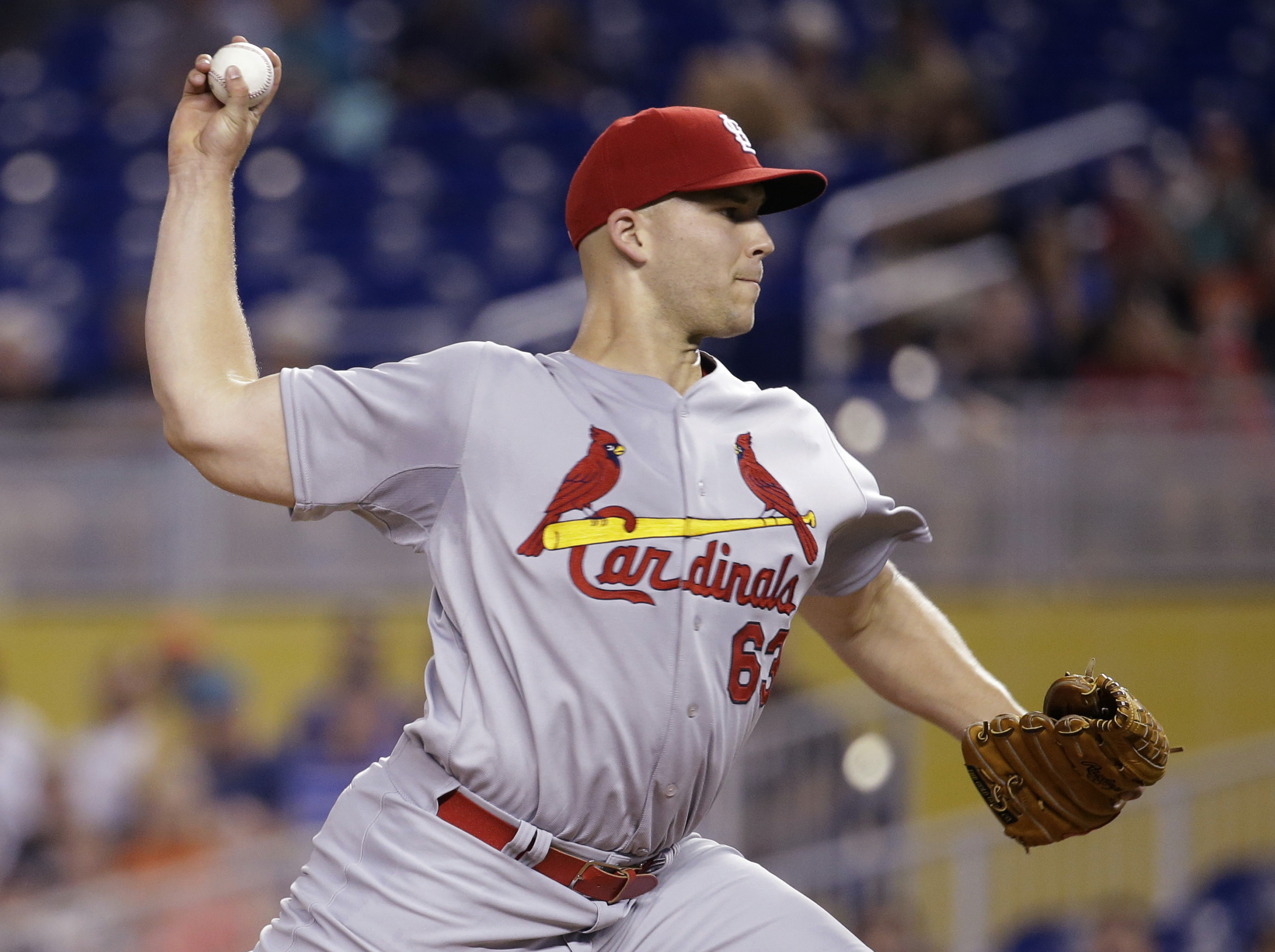 Masterson pitches Cardinals past Marlins, 5-2