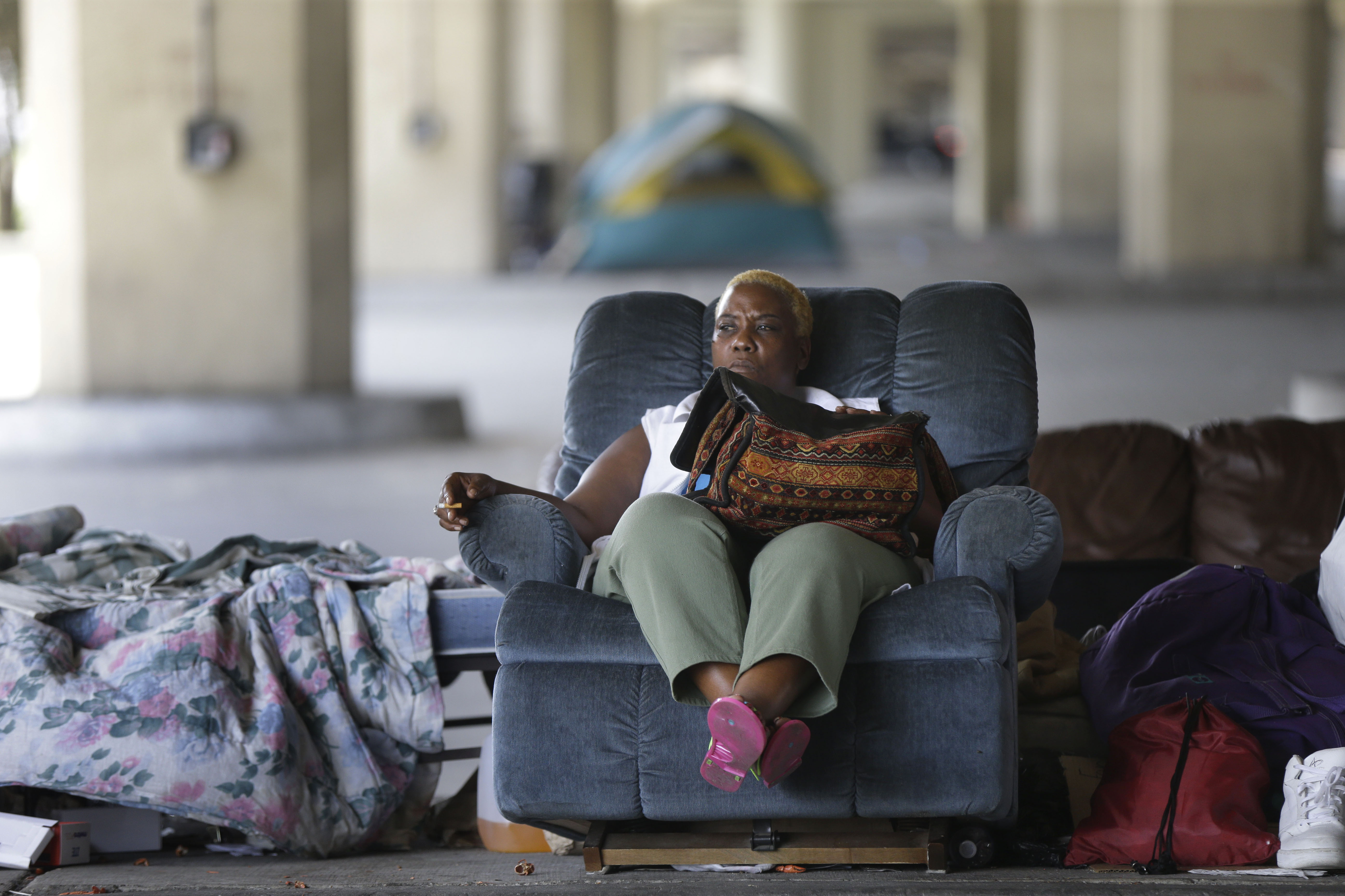 New Orleans clears out homeless camp of 160 people