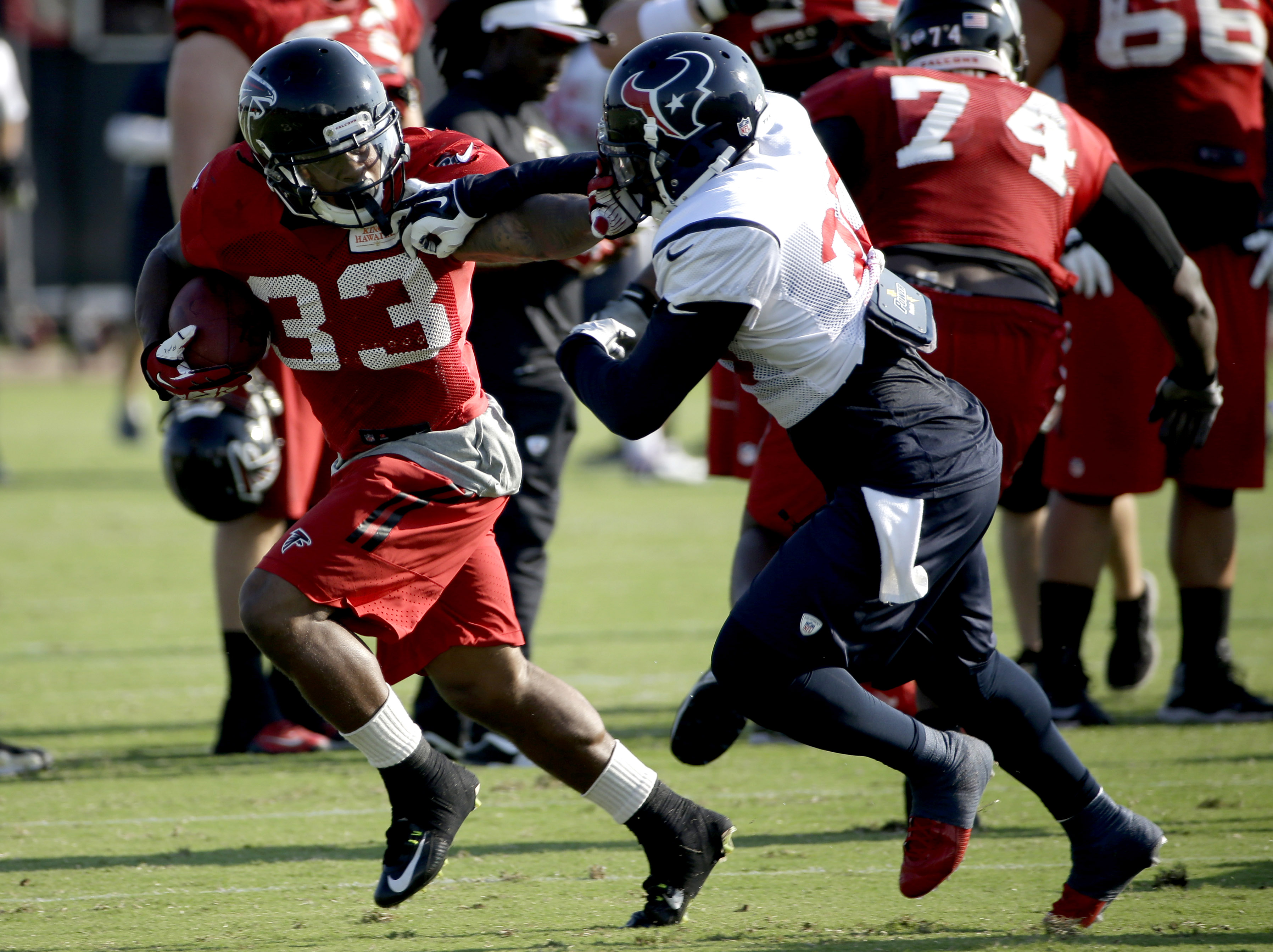 Arian Foster saying little in training camp