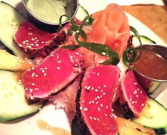 Ahi medallions from The Dodo