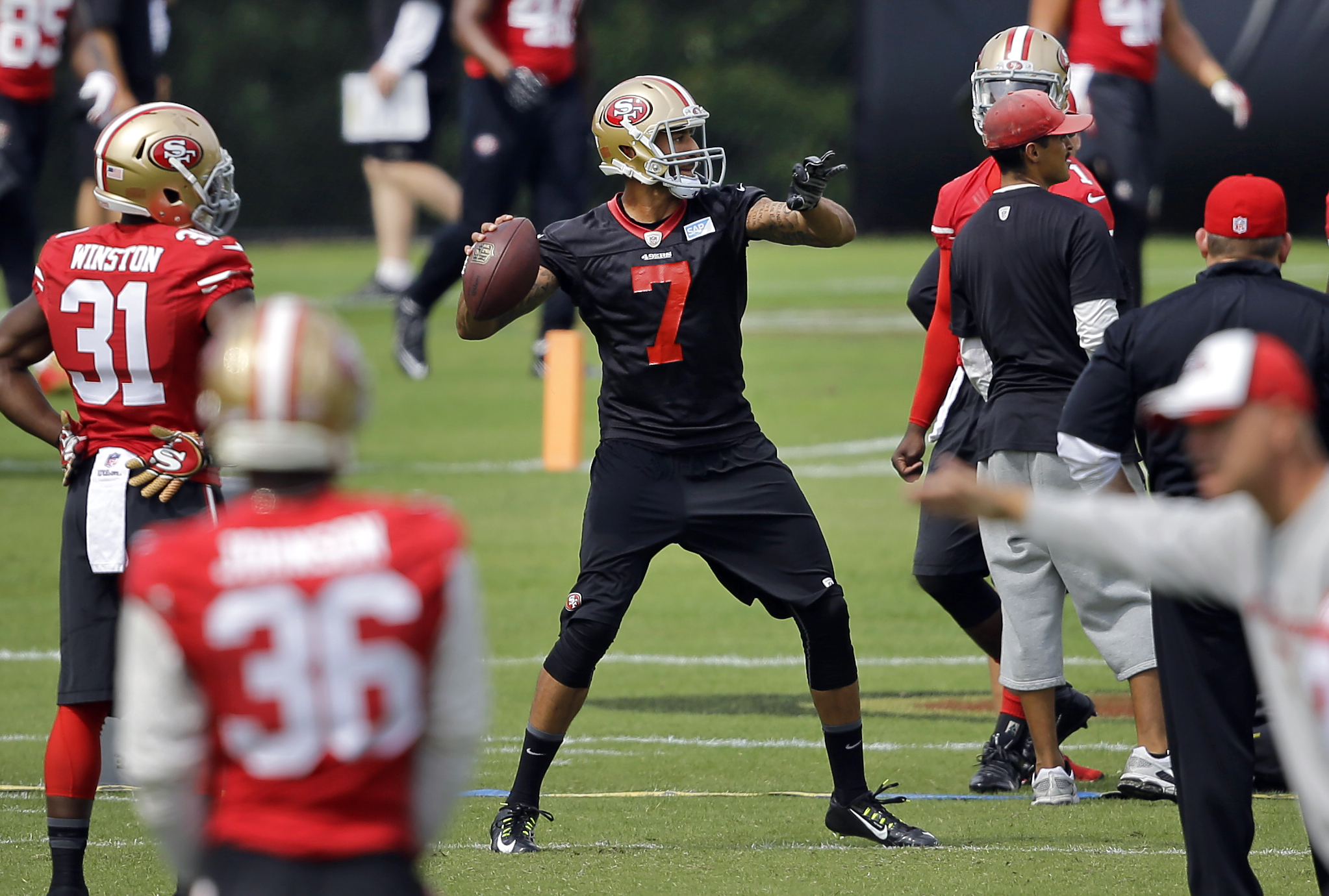 49ers' Kaepernick won't play much against Broncos